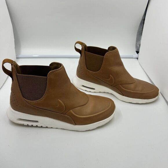 Nike Air Max Women’s SZ.10 Thea Mid Leather Chelsea Boots - Picture 5 of 7